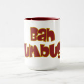 BAH HUMBUG! mok - kies stijl & kleur (Midden)