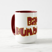 BAH HUMBUG! mug - choisir style et couleur (Devant gauche)