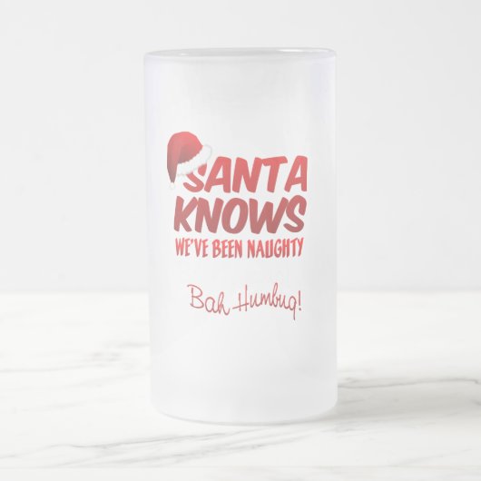 BAH HUMBUG Naughty mug (Centre)