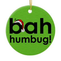 bah humbug ornament
