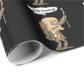 Bah Humbug Oud Man Cadeaupapier (Rol Hoek)