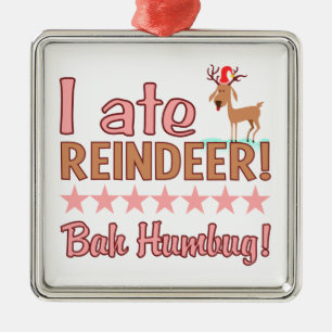 Bah Humbug Rendier ornament