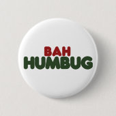 Bah Humbug Ronde Button 5,7 Cm (Voorkant)