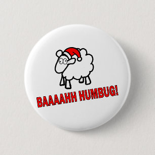 Bah Humbug! Ronde Button 5,7 Cm