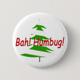 Bah! Humbug! Ronde Button 5,7 Cm