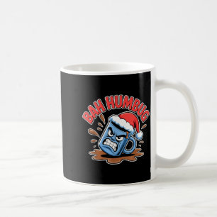 Bah Humbug Santa's Koffiekop Sarcasme Kerstmis Koffiemok