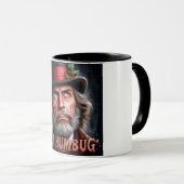 Bah Humbug Scrooge Christmas Mug (Devant droit)
