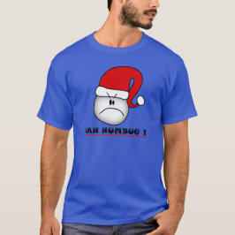 Bah Humbug Scrooge Essential Kerstmis Cartoon T-shirt