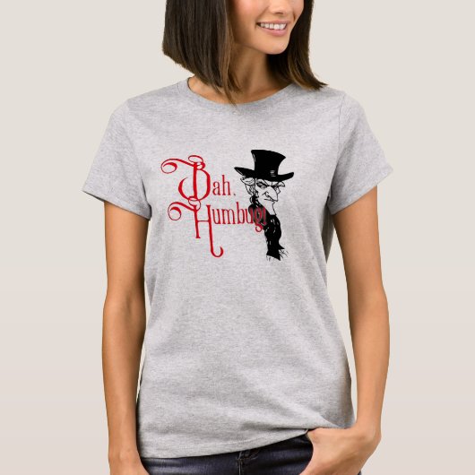 Bah Humbug Scrooge Essential T-Shirt (Voorkant)