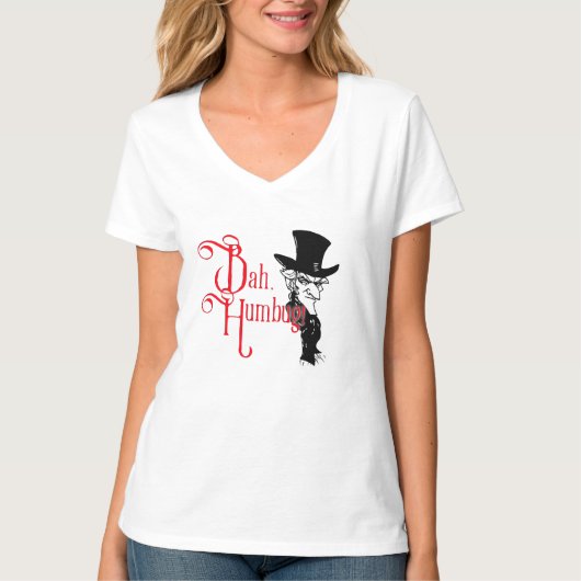 Bah Humbug Scrooge Essential T-Shirt (Voorkant)