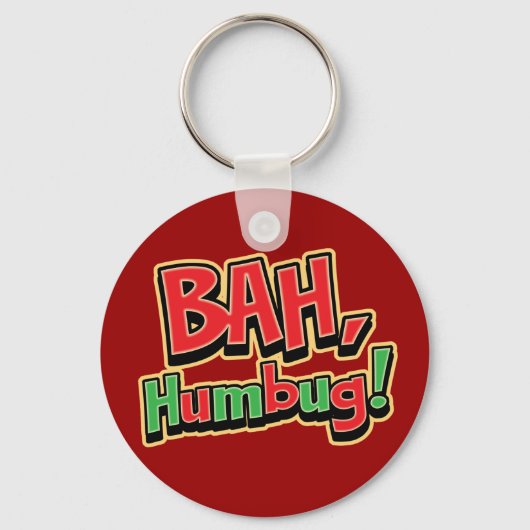 Bah Humbug Sleutelhanger (Voorkant)