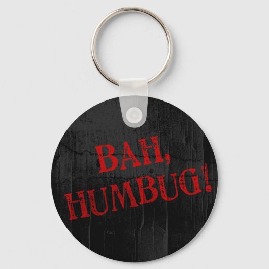 Bah Humbug Sleutelhanger (Voorkant)