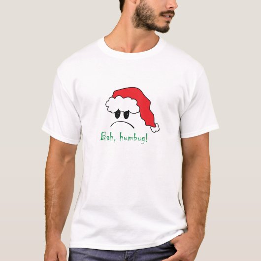 bah-humbug t-shirt (Voorkant)