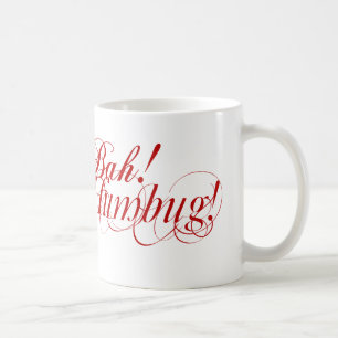 Bah! Humbug! typografische mok