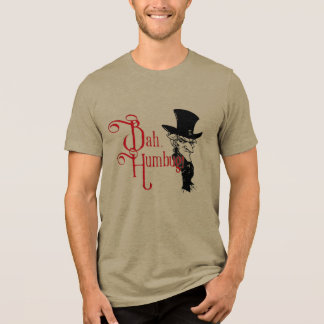 Bah Humbug Victoriaanse Heren Kerst T-Shirt