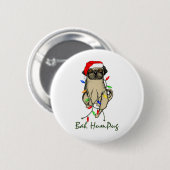 Bah HumPug Ronde Button 5,7 Cm (Voorkant /achterkant)