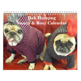 Bah Humpug Sunny & Rosy Agenda 2016 Kalender