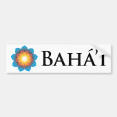Bahá'í Bumpersticker (Voorkant)