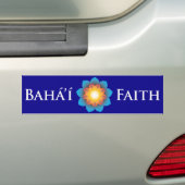 Bahá'í Faith Bumpersticker (Op auto)
