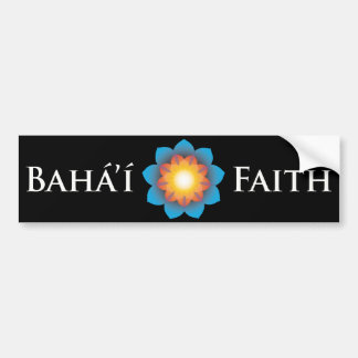 Bahá'í Faith Bumpersticker