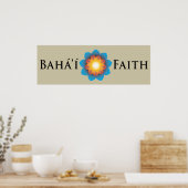 Bahá'í Faith Poster (Keuken)