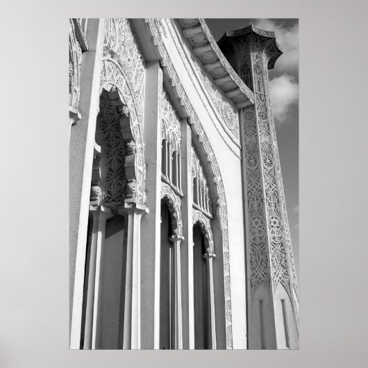 bahai tempel poster (Voorkant)