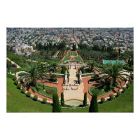 Bahai-tuinen in Haifa, Israël