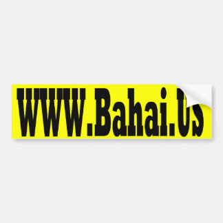 Bahai.us Bumpersticker