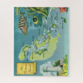 Bahama-eilanden 16x20 legpuzzel (Verticaal)