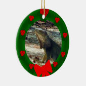 Bahama Iguana Dated Ornament (Rechts)