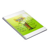 Bahama Mama Cocktail Recipe Notitieboek (Rechterzijde)