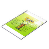 Bahama Mama Cocktail Recipe Notitieboek (Linkerzijde)