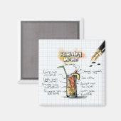 Bahama Mama Magneet (Voorkant / Achterkant)