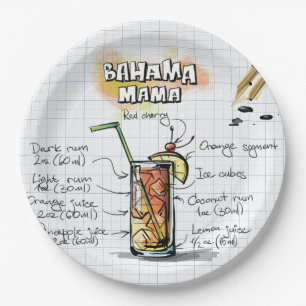 Bahama Mama Papieren Bordje