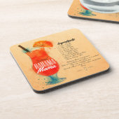 Bahama Mama Recipe Bier Onderzetter (Linkerzijde)