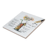 Bahama Mama Tegeltje (Zijkant)