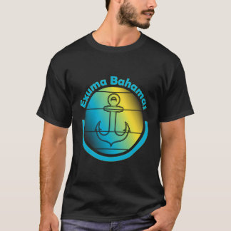 Bahama Vibes - Zeiljacht Anker Kapitein Exuma T-shirt