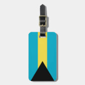 Bahama-vlag Bagagelabel (Voorkant verticaal)