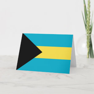 Bahama-vlag Bedankkaart