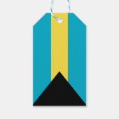 Bahama-vlag Cadeaulabel (Voorkant)
