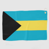 Bahama-vlag Golfhanddoek (Horizontaal)