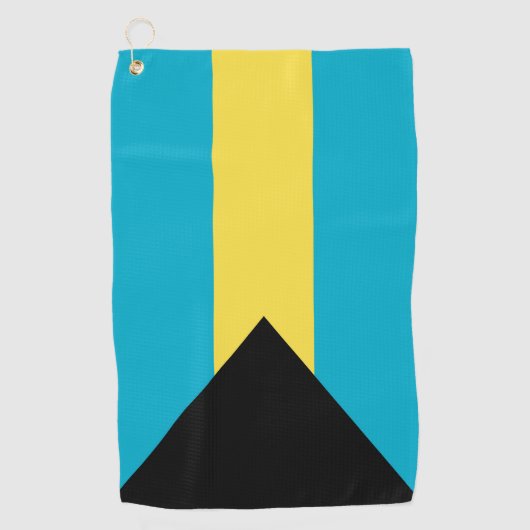 Bahama-vlag Golfhanddoek (Voorkant)