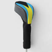 Bahama-vlag Golfheadcover (Schuin)