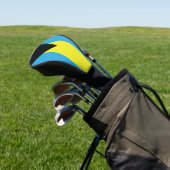 Bahama-vlag Golfheadcover (Insitu)