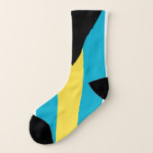 Bahama-vlag Sokken (Links - buitenkant)