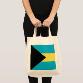 Bahama-vlag Tote Bag (Voorkant (product))