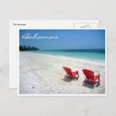 bahama - zitplaatsen briefkaart (Voorkant / Achterkant)