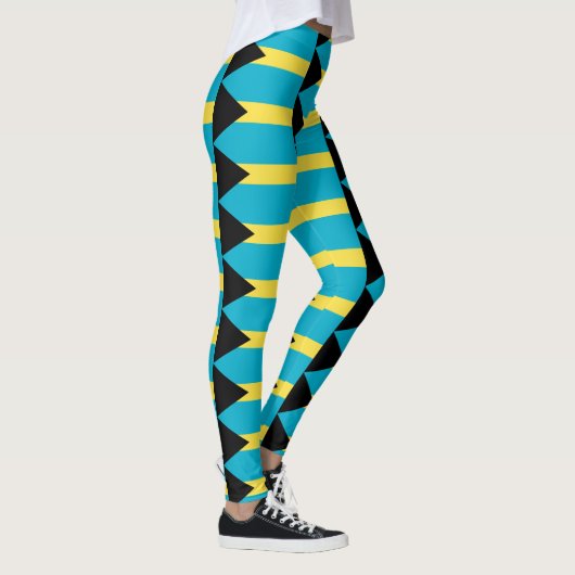 Bahamaanse vlag leggings (Rechts)