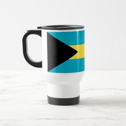Bahamaanse vlag reisbeker (Links)