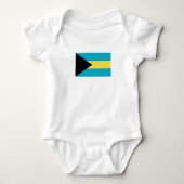 Bahamaanse vlag romper (Voorkant)